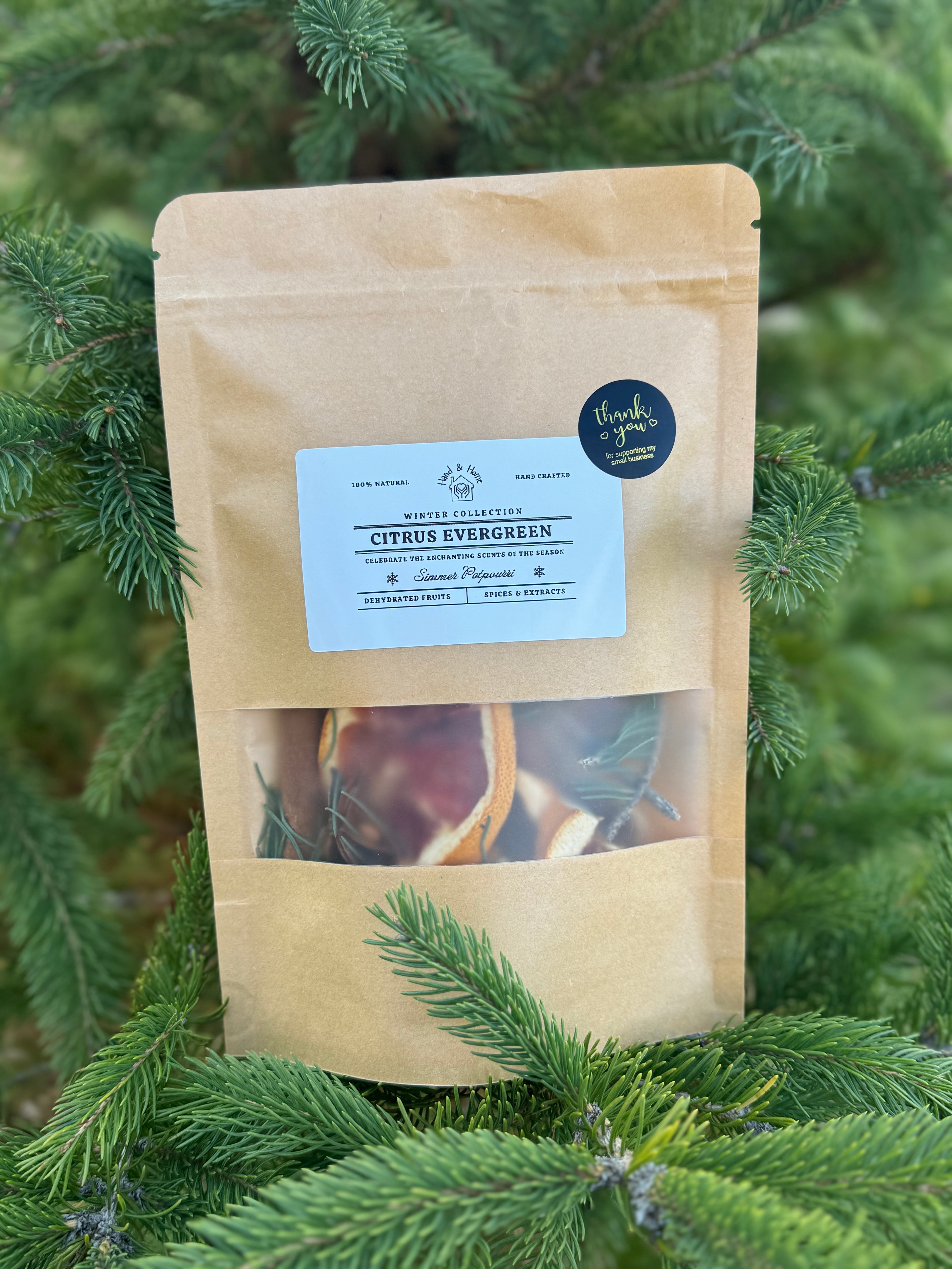 Citrus Evergreen Simmer PotPourri